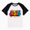 Jesus The Way The Truth The Life Christian Raglan Sleeve T-Shirt