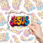 Jesus The Way The Truth The Life Christian Stickers