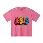 Jesus The Way The Truth The Life Christian Washed T-Shirt