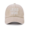 Jesus Wins Christian Couple Washed Hat