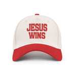 Jesus Wins Christian Trucker Hat