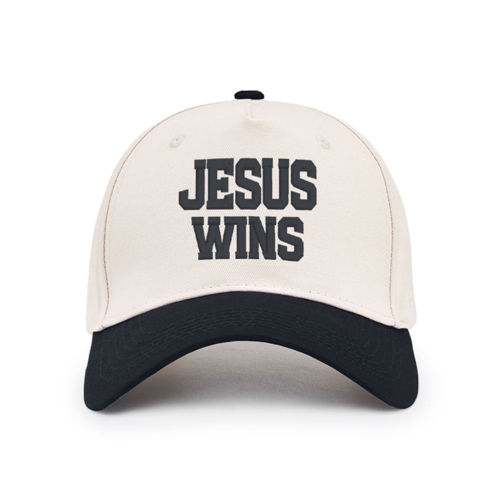 Jesus Wins Christian Trucker Hat