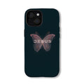 Jesus With Butterfly Christian Phone Case