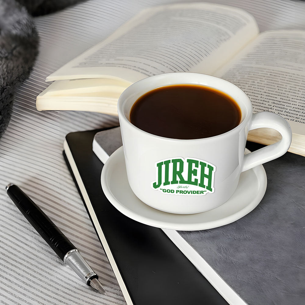 Jireh God Provider Christian Stickers