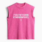 John 316 T-Shirt For God So Loved The World Christian Women's Washed Tank Top