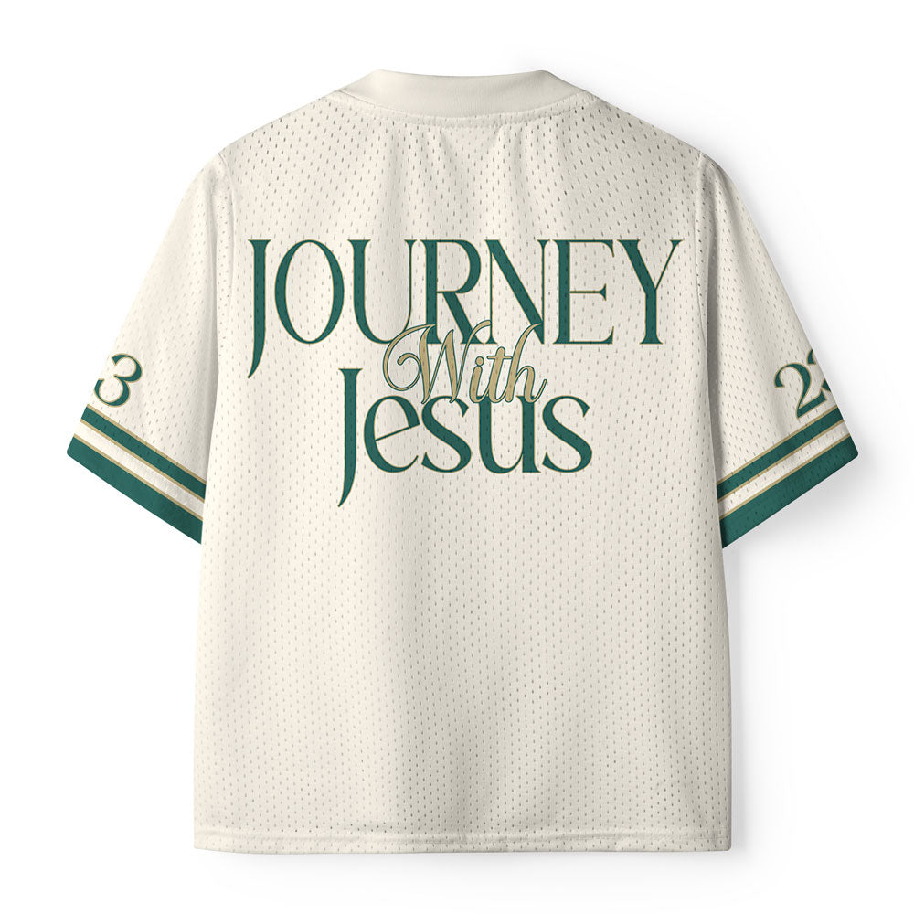 Journey With Jesus Christian Kid Mesh Jersey & Shorts