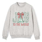 Joy To The World Christian Fleece Sweatshirt