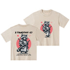 Keep The Faith Christian Kid Washed T-Shirt