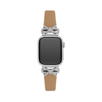 Crystal Bowknot Leather Watch Band for Apple Watch