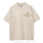 Kimgdom Come Christian Puff Printed Washed T-Shirt