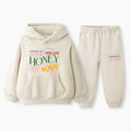 Kind Words Are Like Honey Christian Kid Fleece Hoodie Set