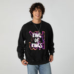 King Of Kings YHWH Christian Washed Sweatshirt