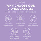 Lavender Vanilla 3-Wick Candle