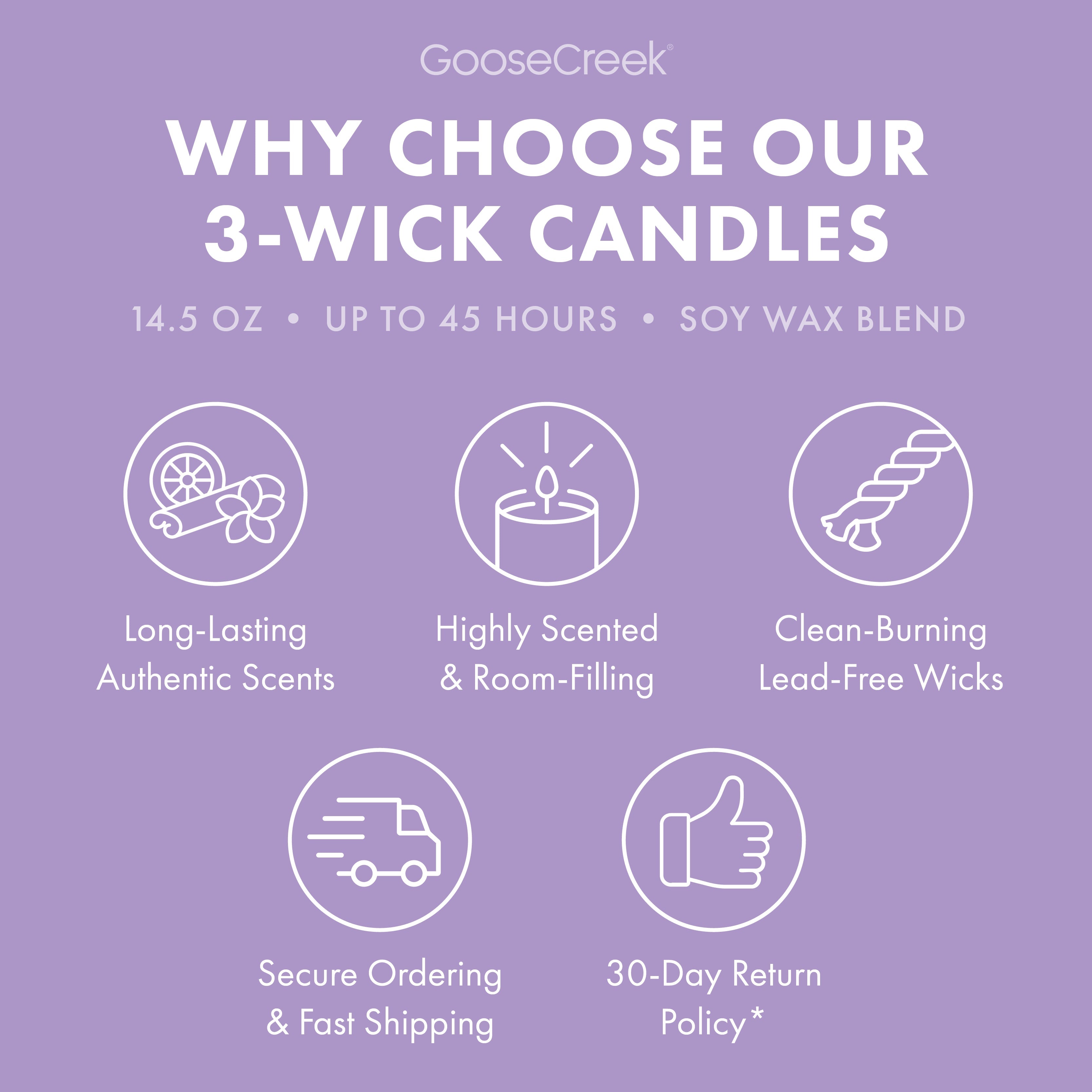 Lavender Vanilla 3-Wick Candle