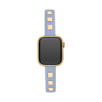 Chic Rivet-Studded Leather Watch Band for Apple Watch