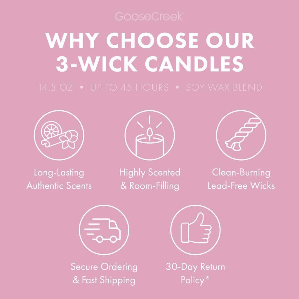 Lilac Garden 3-Wick Candle