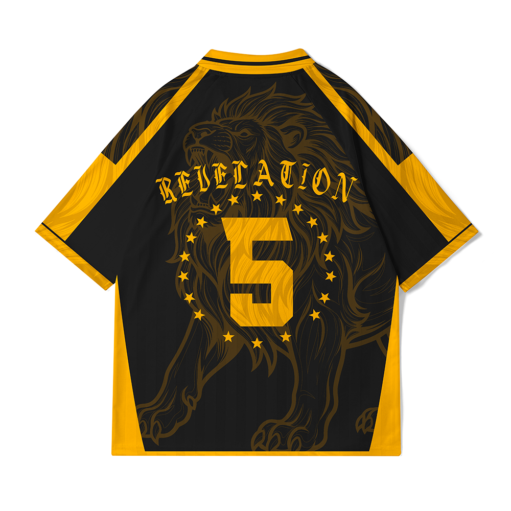 Lion Of Judah Christian Collar Jersey