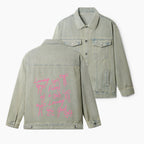 Living Proof Of A Loving God Christian Denim Jacket