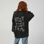 Living Proof Of A Loving God Christian Washed Sweatshirt