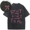 Living Proof Of A Loving God Christian Washed T-Shirt