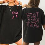 Living Proof Of A Loving God Christian Washed T-Shirt