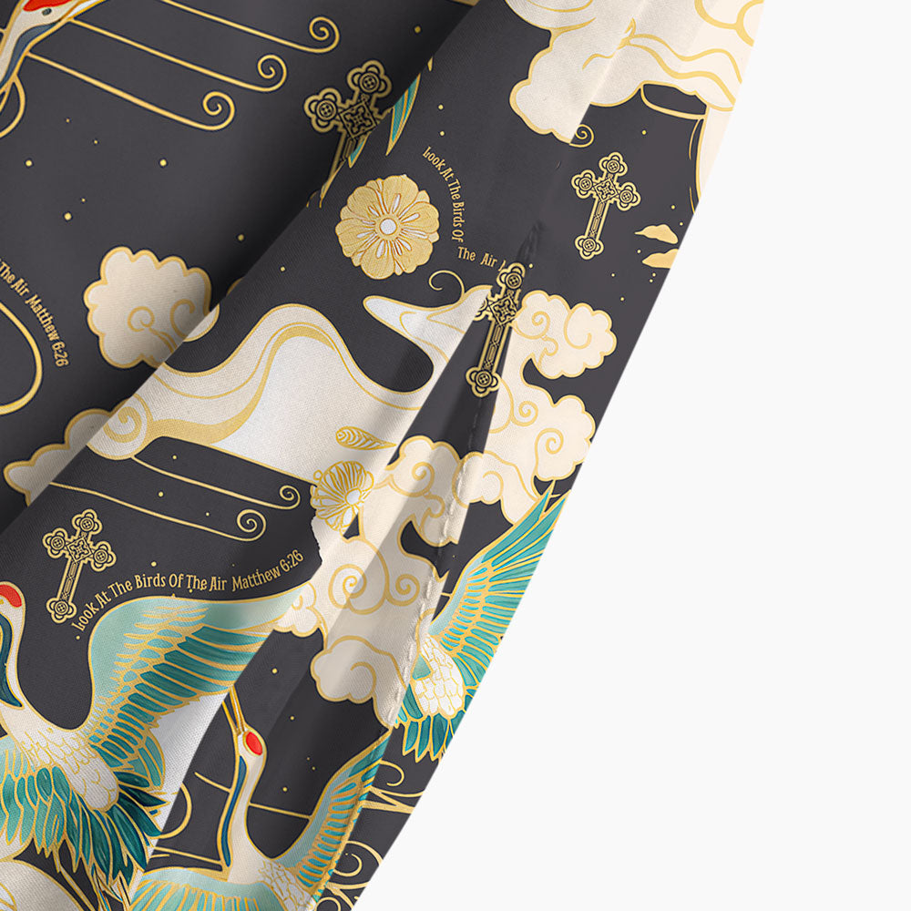 Look At The Birds Of The Air Christian Maxi Dress