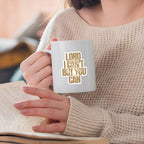 Lord I Can't But You Can Jesus Christian Stickers