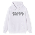 Lord Last Supper You Can Sit With Us Christian Hoodie