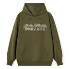 Lord Last Supper You Can Sit With Us Christian Hoodie