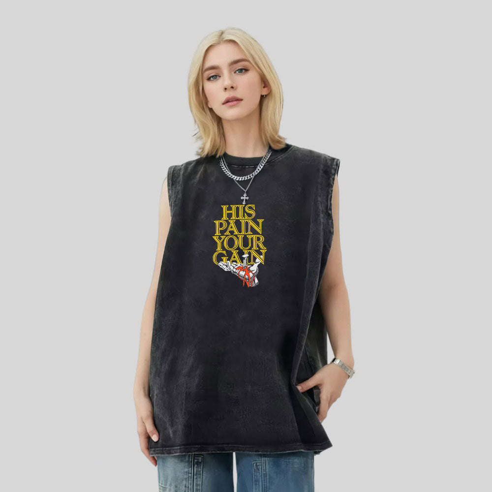 Lord's Gym Christian Washed Tank Top