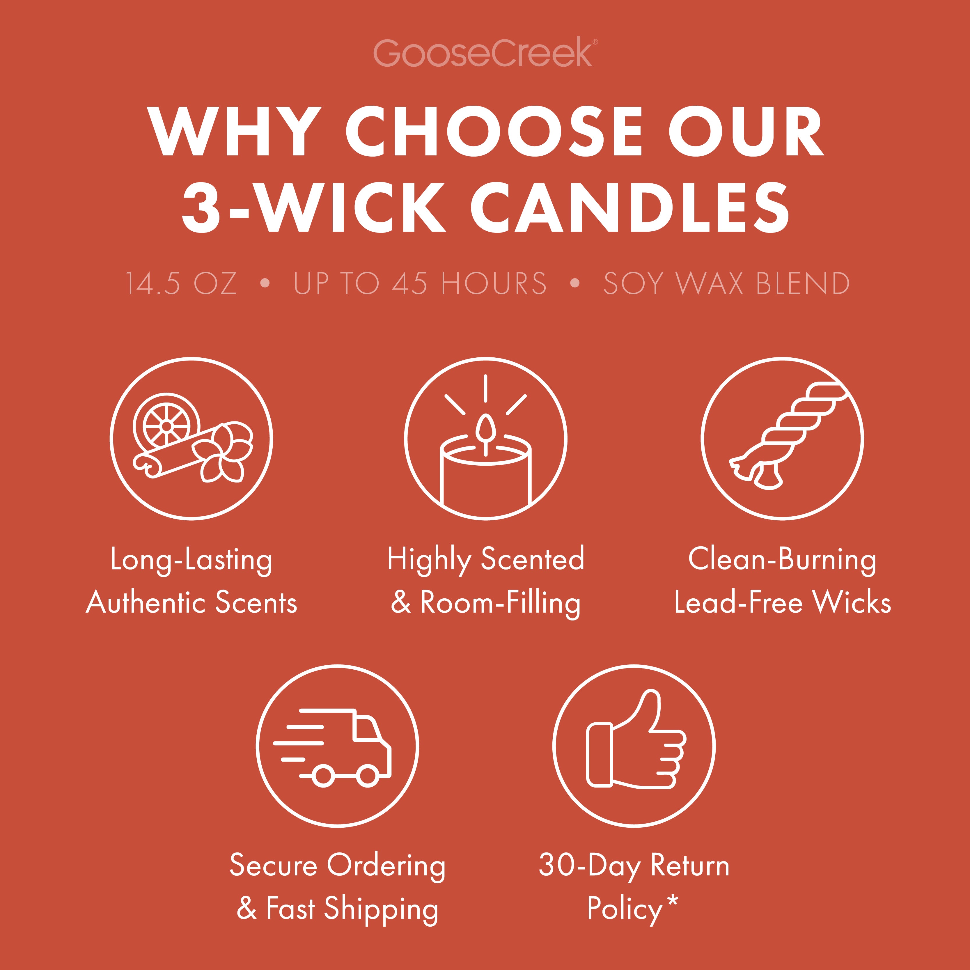 Lost at Sea Odor Eliminating 3-Wick Candle