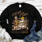 Love God Love Other Love Life With Passion Christian Sweatshirt