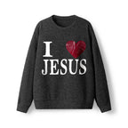 I Love Jesus Christian Lightweight Sweater