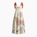 Love Never Fails Chrisitan Tie Shoulder Maxi Dress