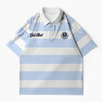 Love The Lord Stripes Christian Buttoned Polo Jersey