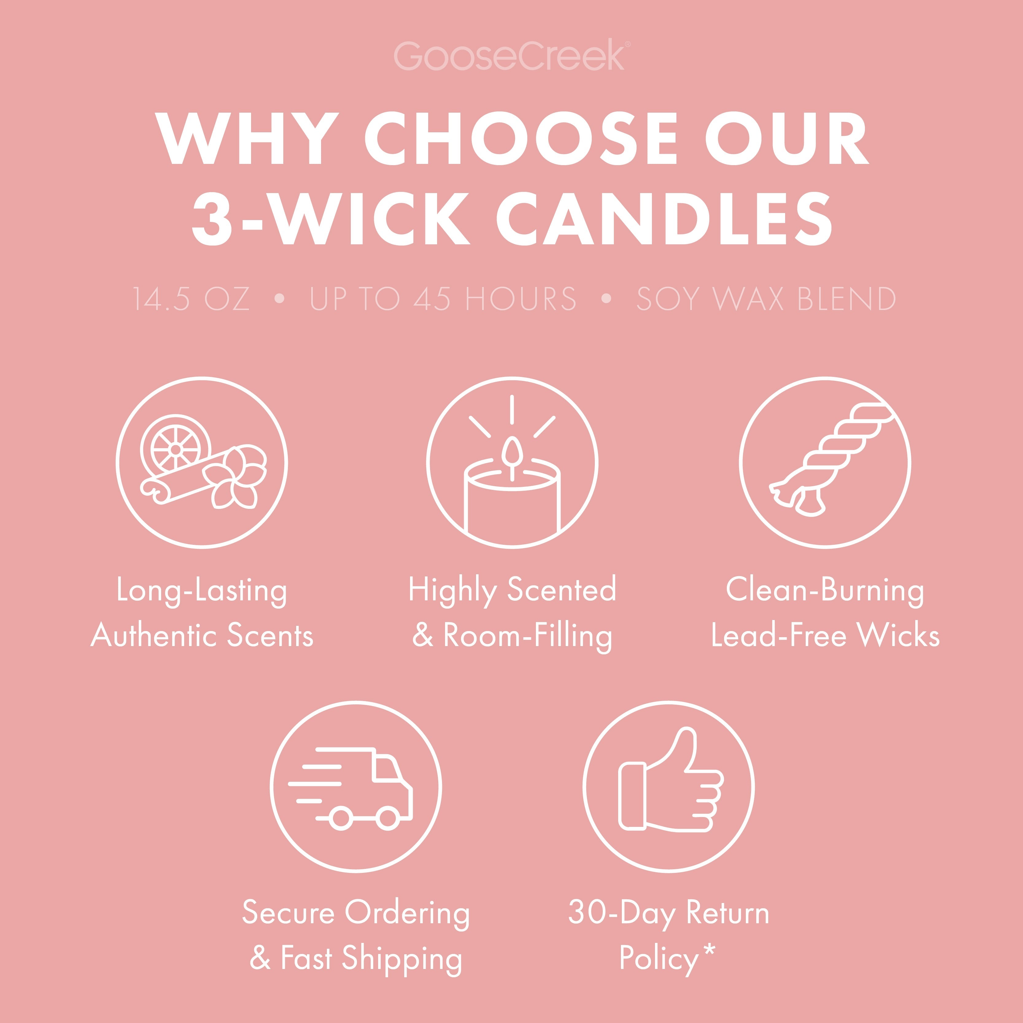Macintosh Apple 3-Wick Candle