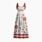 Made To Worship Chrisitan Tie Shoulder Maxi Dress