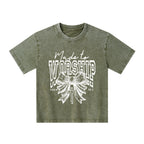 Made To Worship Christian Kid Washed T-Shirt