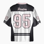 Made To Worship Oversized Shiny V-Neck Christian Jersey & Shorts