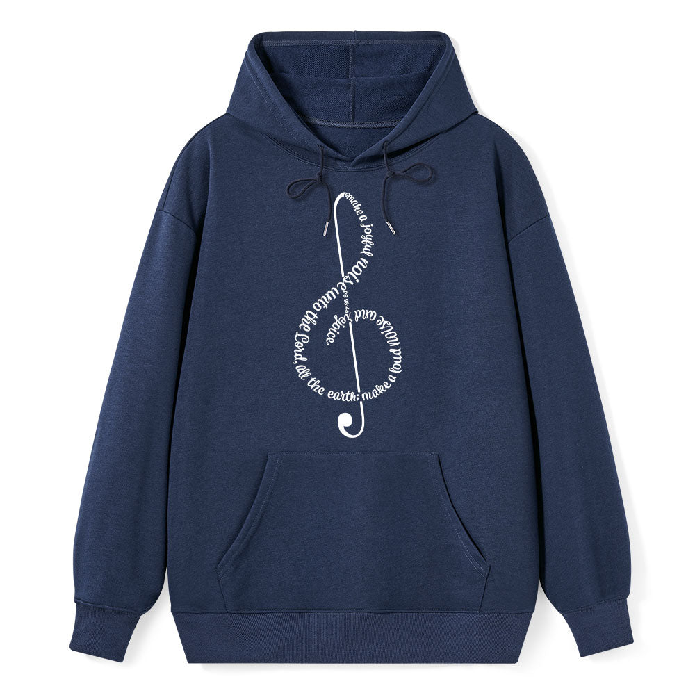 Make A Joyful Noise To The Lord Christian Hoodie