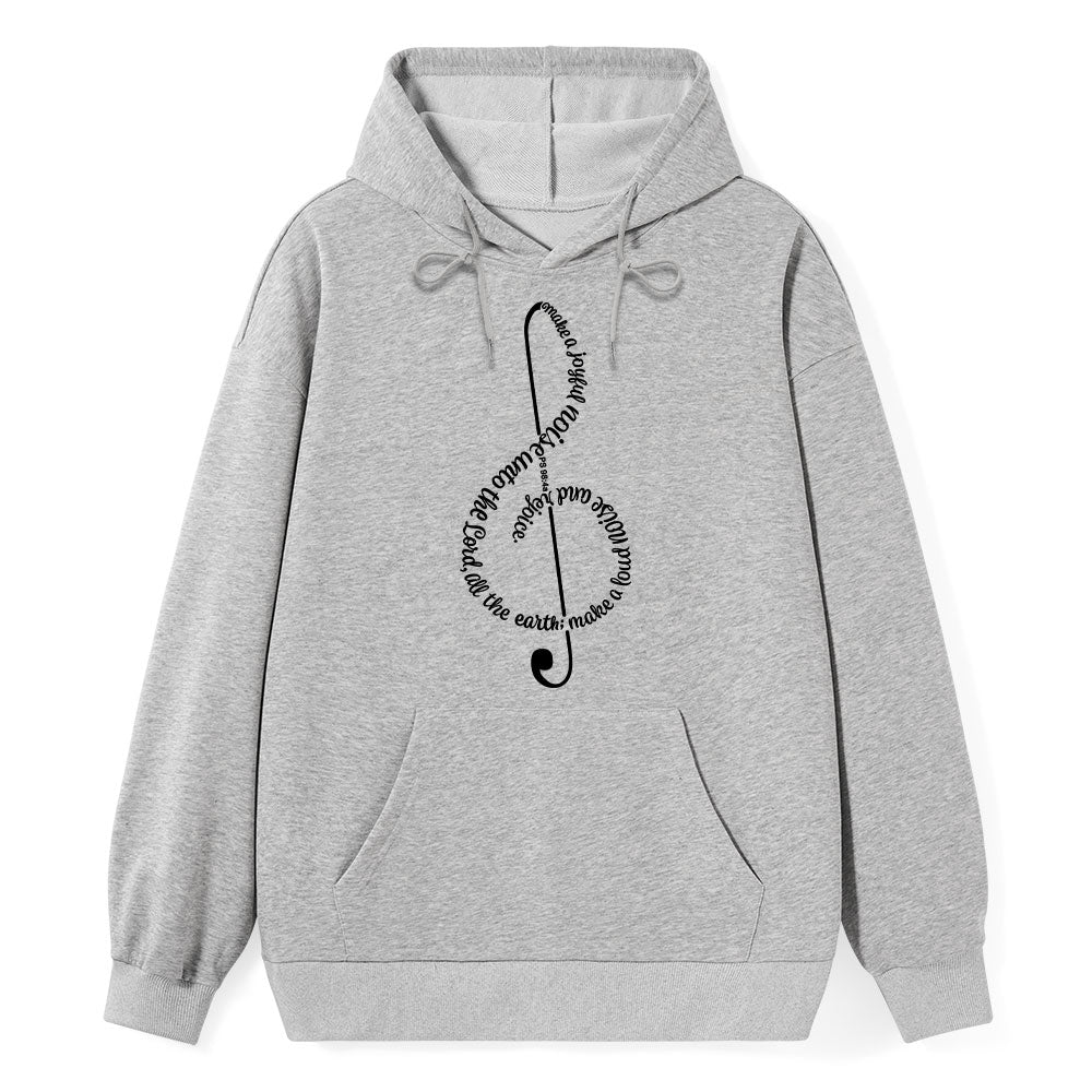 Make A Joyful Noise To The Lord Christian Hoodie