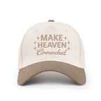 Make Heaven Crowded Christian Trucker Hat