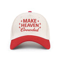 Make Heaven Crowded Christian Trucker Hat