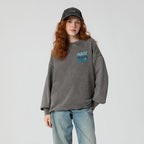 Make Heaven Crowded Christian Washed Sweatshirt