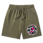 Make Heaven Crowed Christian Washed Shorts