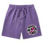 Make Heaven Crowed Christian Washed Shorts