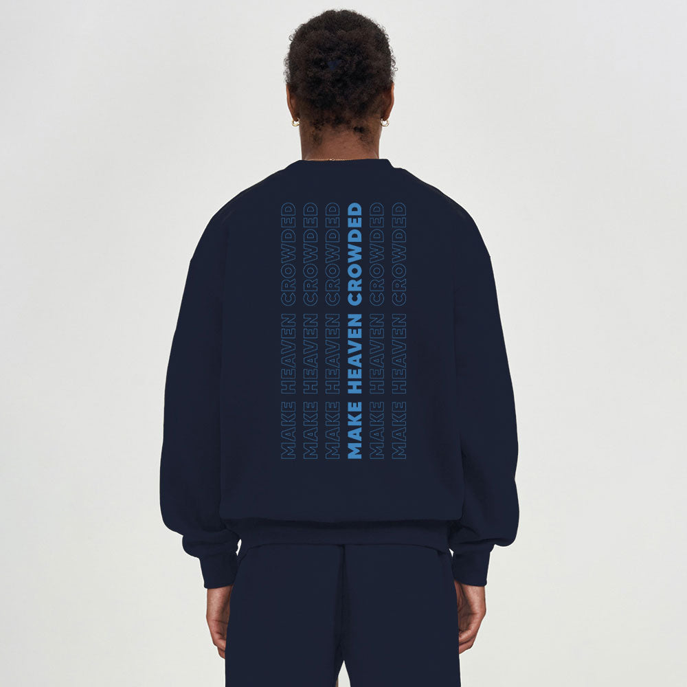 Make Heaven Crowed ChristianFleece Sweatshirt