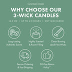 Minted Eucalyptus 3-Wick Candle