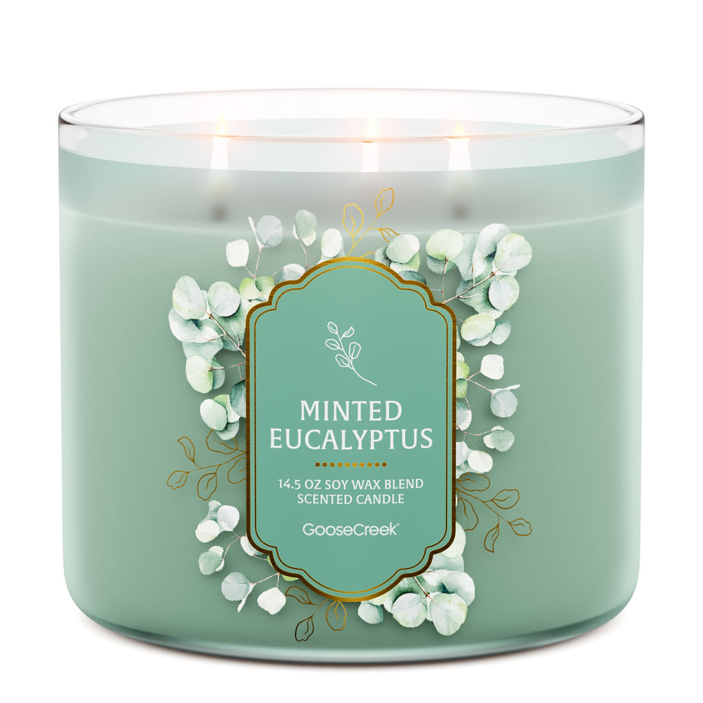 Minted Eucalyptus 3-Wick Candle