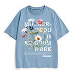 Mother Hood Is Kingdom Work Christian Heavy Cotton T-Shirt
